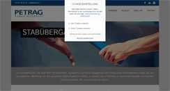 Desktop Screenshot of petrag.ch
