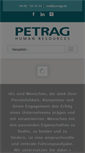 Mobile Screenshot of petrag.ch